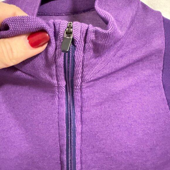 Patagonia Capilene 2 Lightweight 1/2 Zip Purple Women's Pullover Size XS - Picture 3 of 7